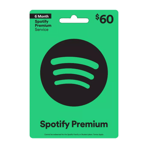 Spotify USA 60 Dollars